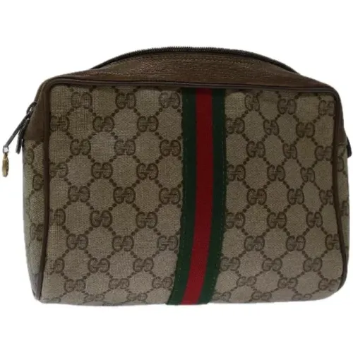 Pre-owned Canvas gucci-bags , female, Sizes: ONE SIZE - Gucci Vintage - Modalova