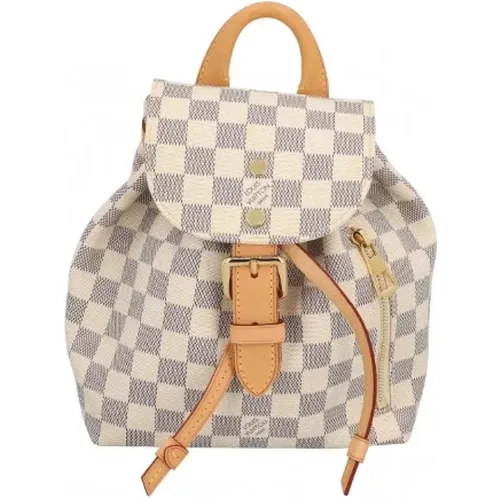 Pre-owned Canvas backpacks , female, Sizes: ONE SIZE - Louis Vuitton Vintage - Modalova