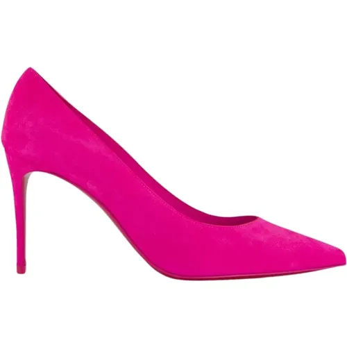 Kate 85 Velours Pumps , female, Sizes: 6 1/2 UK, 7 UK - Christian Louboutin - Modalova