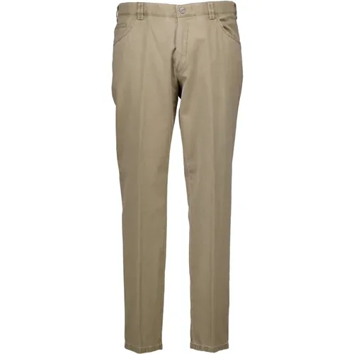 Taupe Dublin Chino Hose , Herren, Größe: W31 - Meyer - Modalova