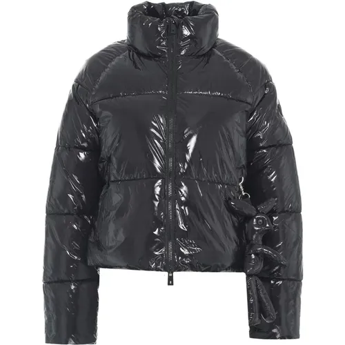 Schwarze Winterjacke Damenmode - Ottod'Ame - Modalova