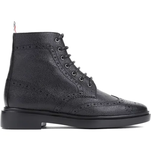 Ankle Wingtip Boots , female, Sizes: 4 UK, 7 UK, 3 UK, 5 UK - Thom Browne - Modalova