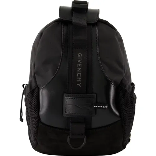 Schwarze Nylon Trail Schultertasche - Givenchy - Modalova