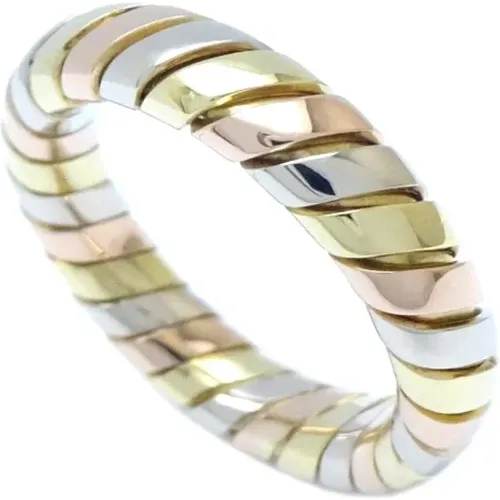 Pre-owned Metal rings , female, Sizes: ONE SIZE - Bvlgari Vintage - Modalova