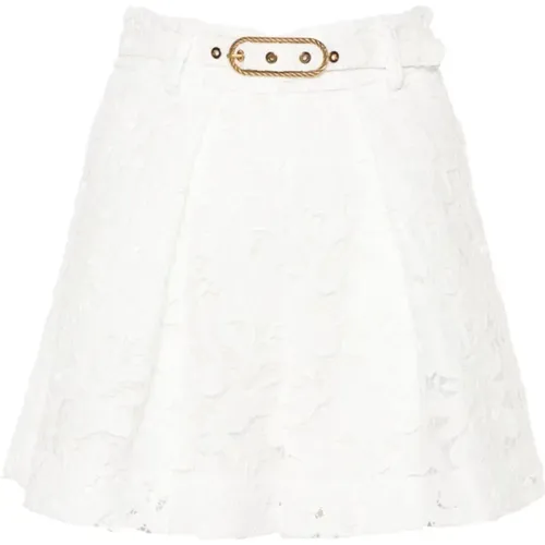 Natura Lace Short Ivory Zimmermann - Zimmermann - Modalova