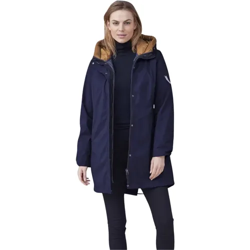 Reversible Jacket Navy , female, Sizes: 4XL - Junge - Modalova