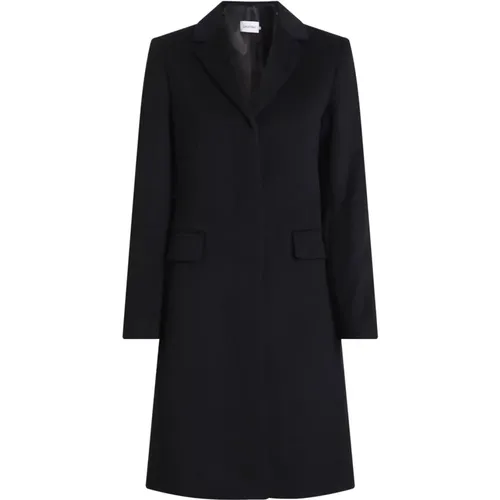 Essential Wool Coat , female, Sizes: M, S, XS - Calvin Klein - Modalova