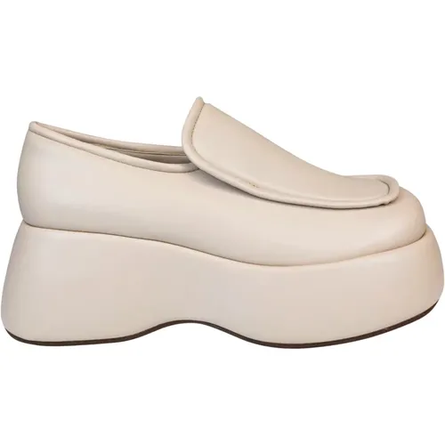 Vegan Leather Moccasin Sandals , female, Sizes: 7 UK - THEMOIRè - Modalova