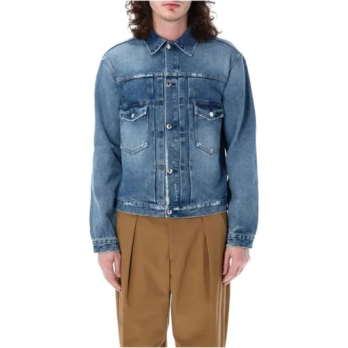 Denim Jacket Outerwear Ss24 , male, Sizes: XL, L, M - Séfr - Modalova