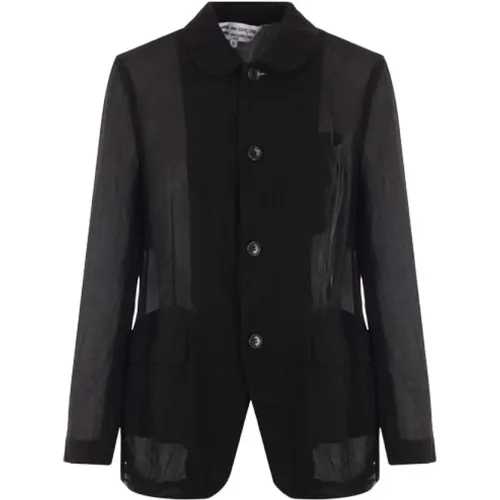 Jackets Monopetto Crepe Style , female, Sizes: M - Comme des Garçons - Modalova