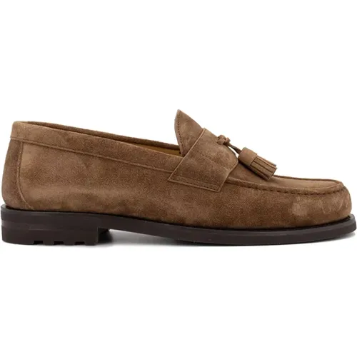 Timeless Suede Moccasins , male, Sizes: 10 UK, 11 UK - BRUNELLO CUCINELLI - Modalova