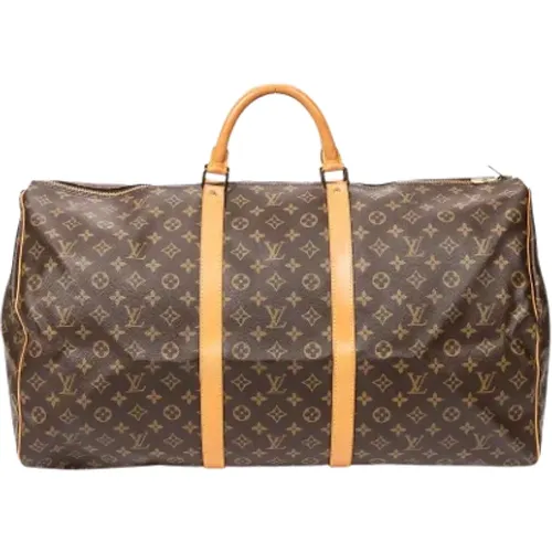 Pre-owned Canvas travel-bags , female, Sizes: ONE SIZE - Louis Vuitton Vintage - Modalova