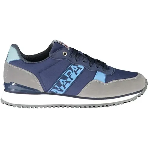 Sporty Lace-Up Sneakers with Logo Detail , male, Sizes: 11 UK, 10 UK, 7 UK, 9 UK, 6 UK, 8 UK - Napapijri - Modalova