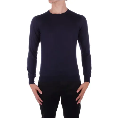 Blaue Pullover Modell Gsi24598 - Tagliatore - Modalova