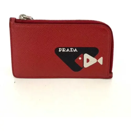 Pre-owned Leather wallets , female, Sizes: ONE SIZE - Prada Vintage - Modalova