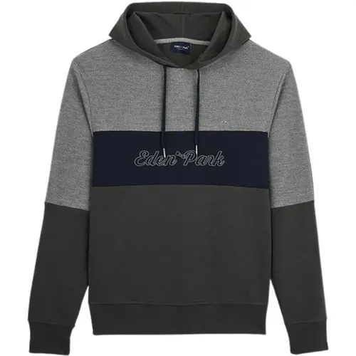 Hooded sweatshirt , male, Sizes: 2XL, S - Eden Park - Modalova