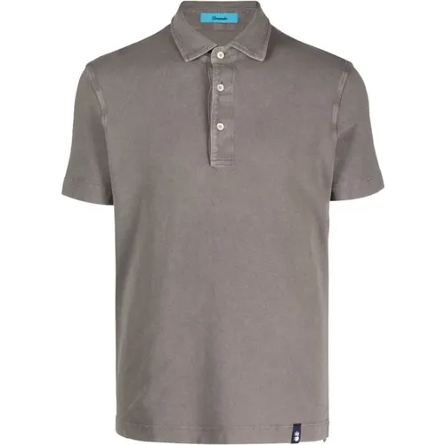 Grey T-Shirt & Polo Combo , male, Sizes: 2XL - Drumohr - Modalova