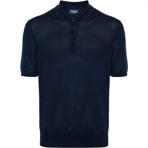 Polo Shirt , male, Sizes: M, 2XL, L - Drumohr - Modalova