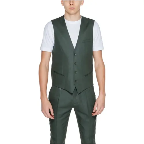 Herren Gilet Frühling/Sommer Kollektion , Herren, Größe: L - Antony Morato - Modalova