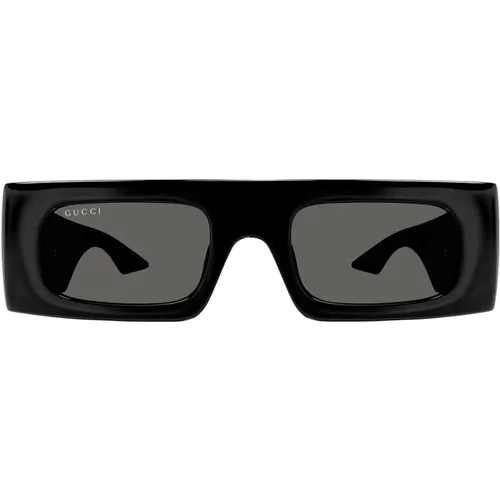Flat Top Wraparound Sunglasses Gg1646S , unisex, Sizes: 49 MM - Gucci - Modalova