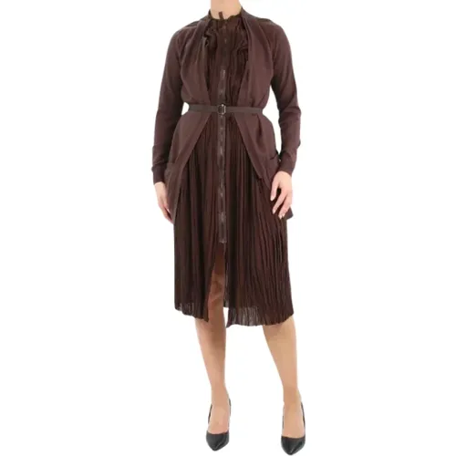 Pre-owned Polyester dresses , female, Sizes: XS - Bottega Veneta Vintage - Modalova