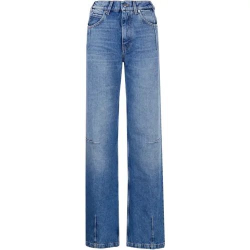 Wide Leg Denim Jeans , Damen, Größe: W25 - Darkpark - Modalova