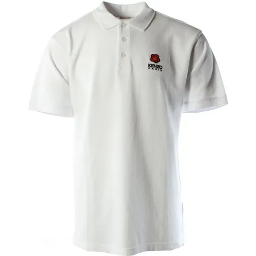 Men's Cotton Polo Shirt , male, Sizes: XL - Kenzo - Modalova