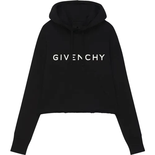 Hooded Sweatshirt with Print , female, Sizes: S, M, XS - Givenchy - Modalova