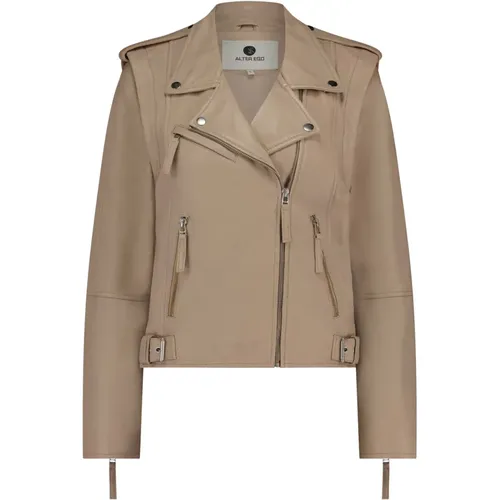Leather Jackets , female, Sizes: XL, L, M - Arma - Modalova