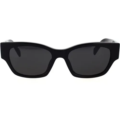 Cat-Eye Sunglasses with Dark Grey Lenses , female, Sizes: 54 MM - Celine - Modalova