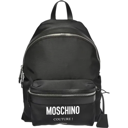 Backpack - , male, Sizes: ONE SIZE - Moschino - Modalova