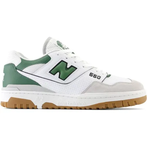 Weiß Grün Basketball Sneaker , Herren, Größe: 44 EU - New Balance - Modalova