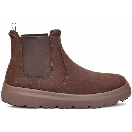 Wasserdichte Wildlederstiefel aus recycelten Materialien , Herren, Größe: 45 EU - Ugg - Modalova