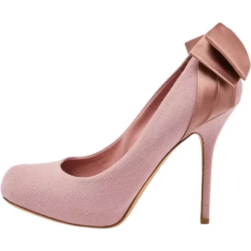 Pre-owned Fabric heels , female, Sizes: 7 UK - Dior Vintage - Modalova
