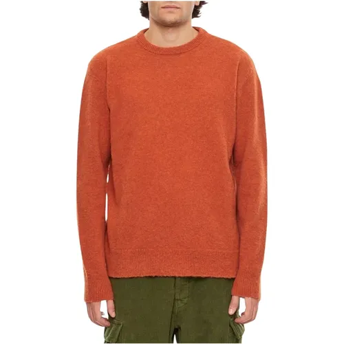Shetland Wool Crewneck Sweater , male, Sizes: L, M, XL - President's - Modalova
