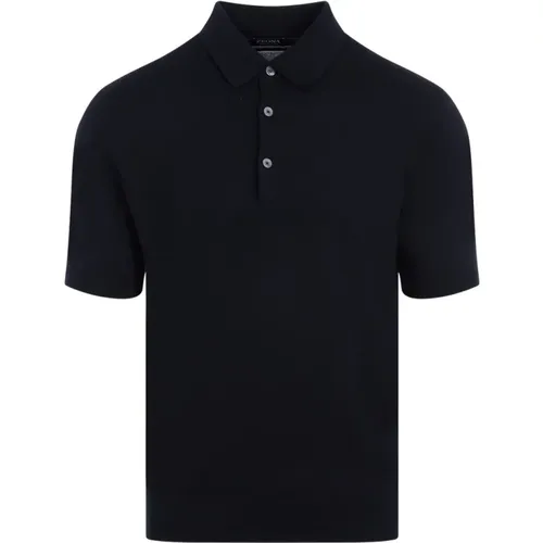 Cotton Polo Shirt , male, Sizes: M, L, 2XL - Ermenegildo Zegna - Modalova