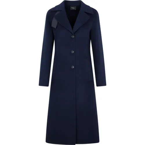 Faby Cashmere Coat Denim , female, Sizes: 2XS - akris - Modalova