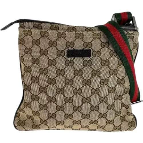 Pre-owned Canvas gucci-bags , female, Sizes: ONE SIZE - Gucci Vintage - Modalova