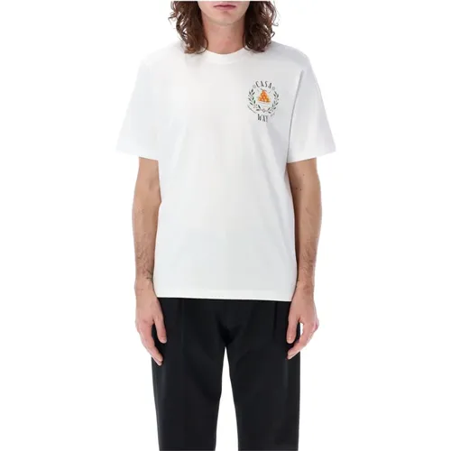 Stylish Crewneck T-Shirt , male, Sizes: M, S, 2XL, XL, L - Casablanca - Modalova