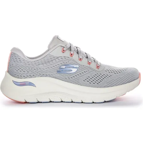 Breathable Mesh Sneakers in Light , female, Sizes: 4 UK, 5 UK - Skechers - Modalova