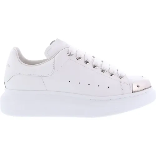 Oversized Sneaker /Metallic , female, Sizes: 5 1/2 UK, 3 UK, 6 UK, 4 UK, 5 UK - alexander mcqueen - Modalova