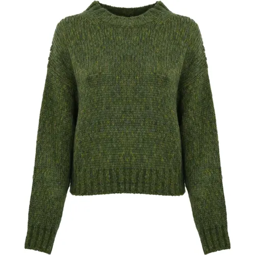 Grüner Mohair Pullover Langarm - Max Mara Weekend - Modalova