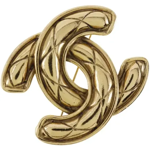 Pre-owned Metal brooches , female, Sizes: ONE SIZE - Chanel Vintage - Modalova