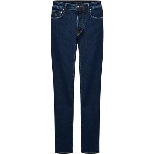 Slim Fit Jeans , male, Sizes: W36, W40, W30, W34, W33, W31, W35, W38 - Hand Picked - Modalova