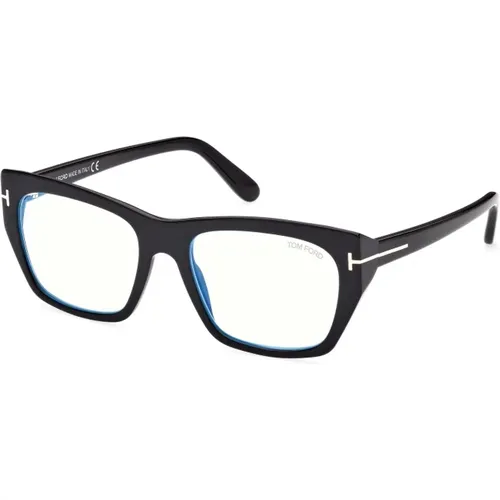Tf5846-B Square Frame with Intricate Side Details , unisex, Sizes: ONE SIZE - Tom Ford - Modalova