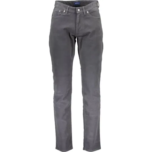 Graue Baumwolljeans Gant - Gant - Modalova