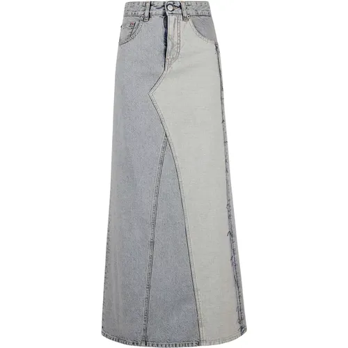 Eleganter Maxi-Rock , Damen, Größe: 2XS - MM6 Maison Margiela - Modalova