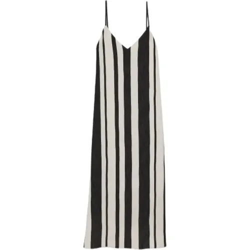 A-Linien-Kleid mit Vertikalen Streifen , Damen, Größe: XL - joseph - Modalova