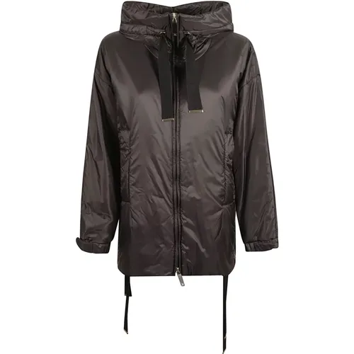 Drawstring-Hooded Jacket Aw23 , female, Sizes: XS, 2XS - Max Mara - Modalova