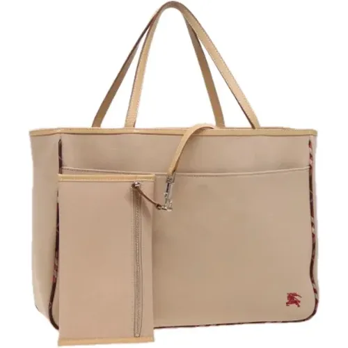 Pre-owned Canvas totes , female, Sizes: ONE SIZE - Burberry Vintage - Modalova